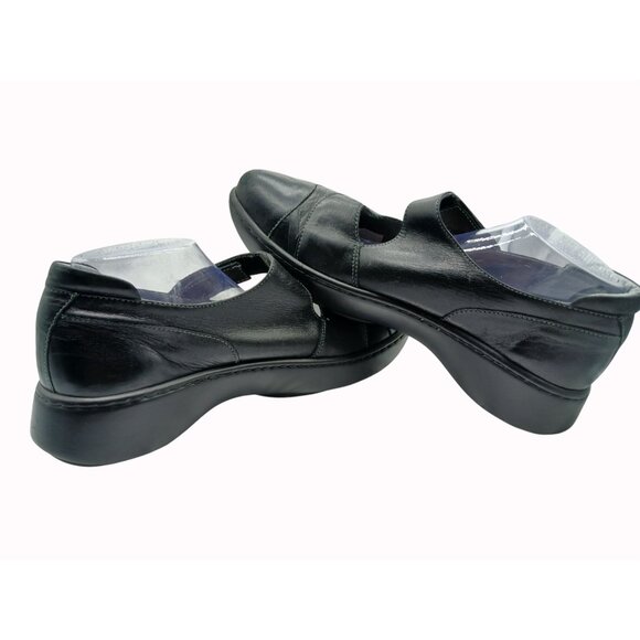 Naot Womens Black Leather Mary Jane Shoes Adjustable Strap EU 42 US 11 Comfort - Picture 8 of 15